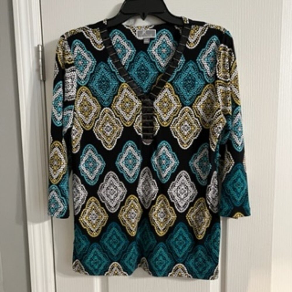 JM Collection Women's Top Medium